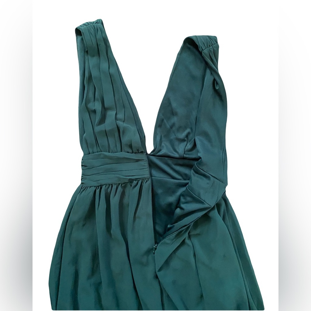 lulus heavenly hues forest green maxi dress - Picture 5 of 5